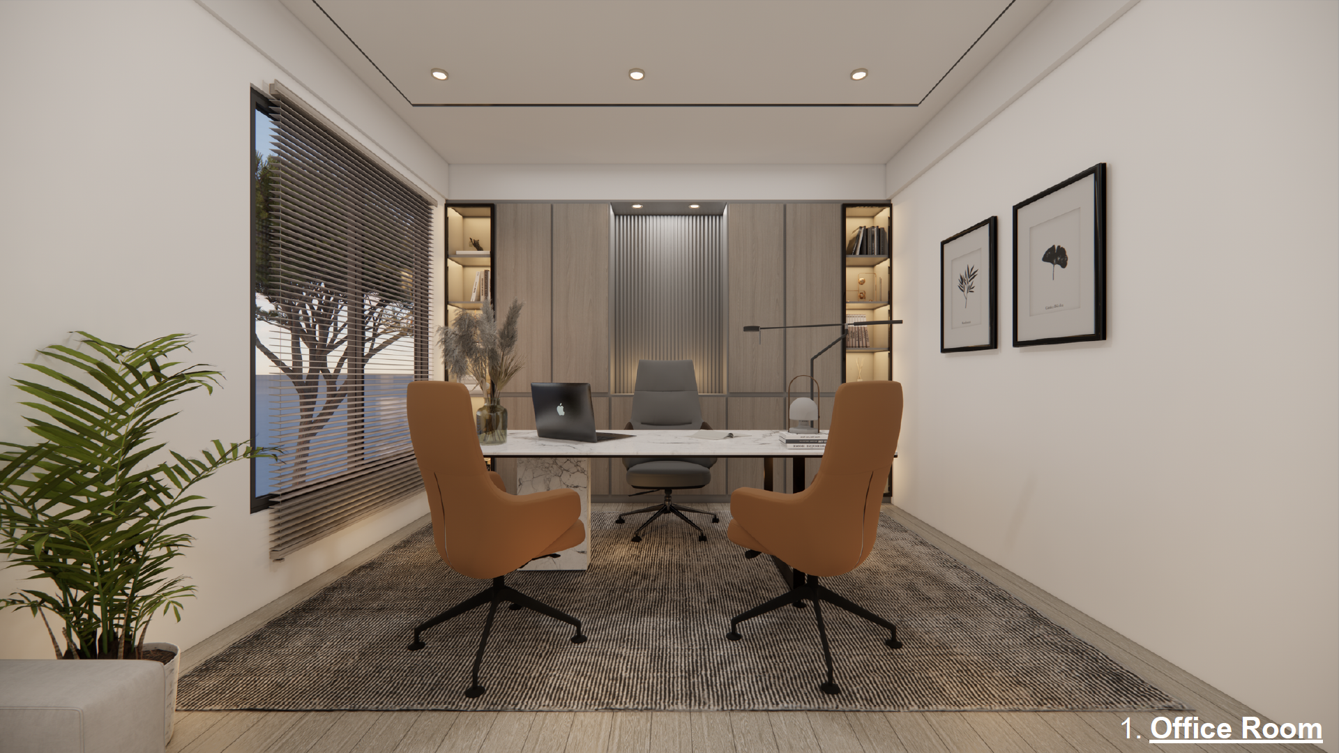 Minimalist Office Room