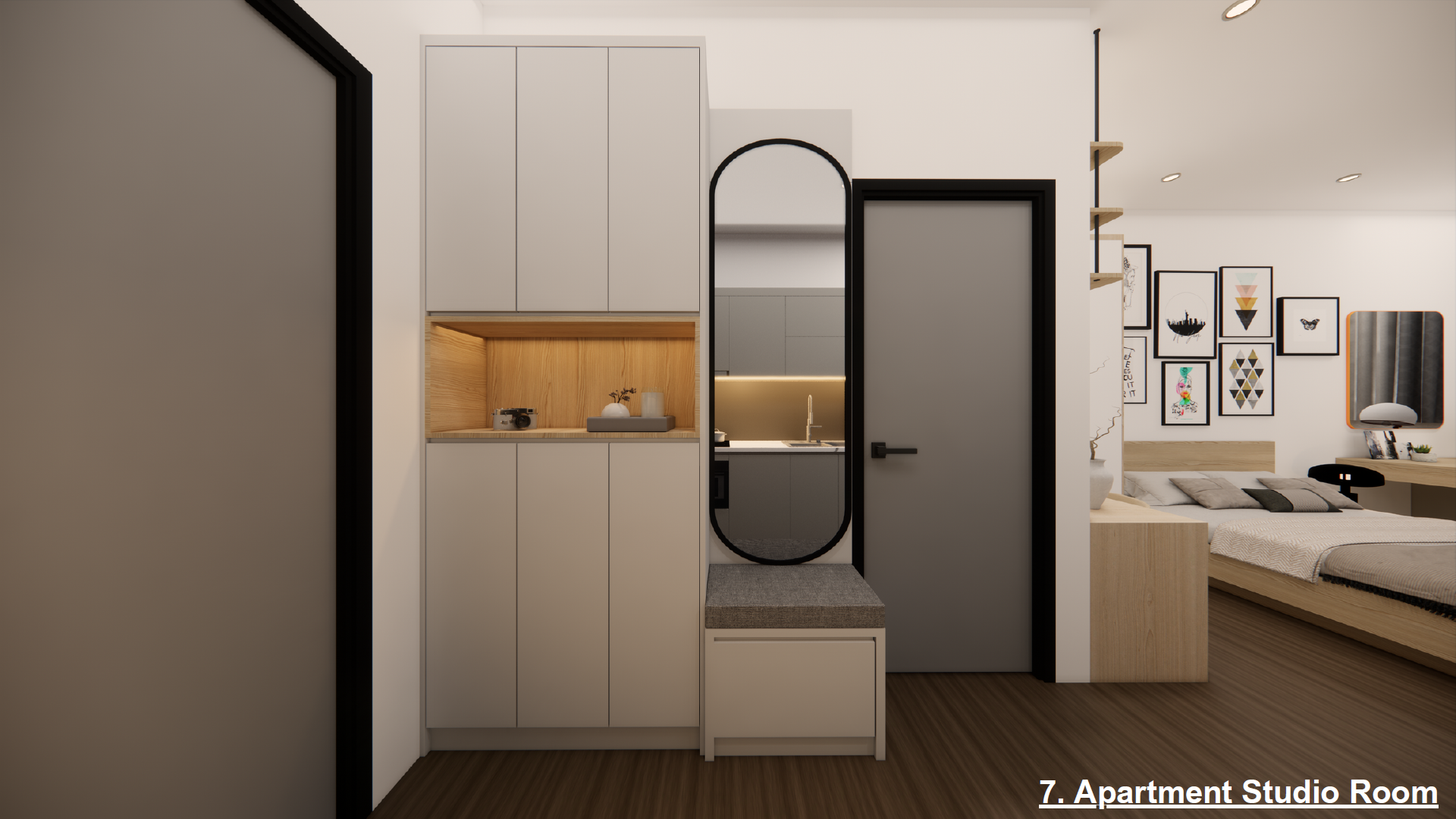 Code Japandi Apartment Studio image 6